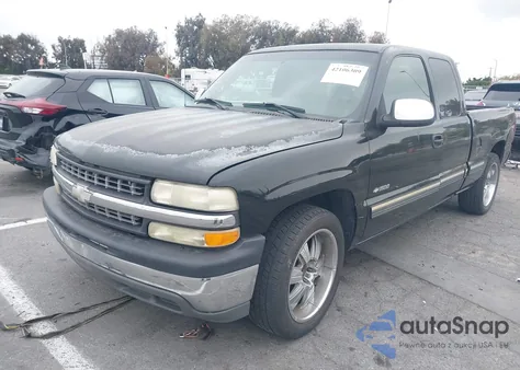 2002 Chevrolet Silverado 1500 Ls from USA, damaged, VIN 2GCEC19T321217078